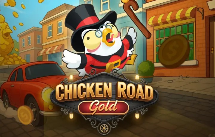Chicken Road Gold logo – Casino Games by InOut at Luckera Casino