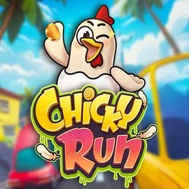 Chicky Run slot logo by PG Soft at Luckera Casino