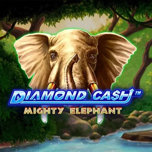 Official Slots logo: Diamond Cash Mighty Elephant by Greentube at Luckera Casino