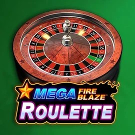 Mega Fire Blaze Roulette slot visual from Playtech available on luckeraacasino.pl