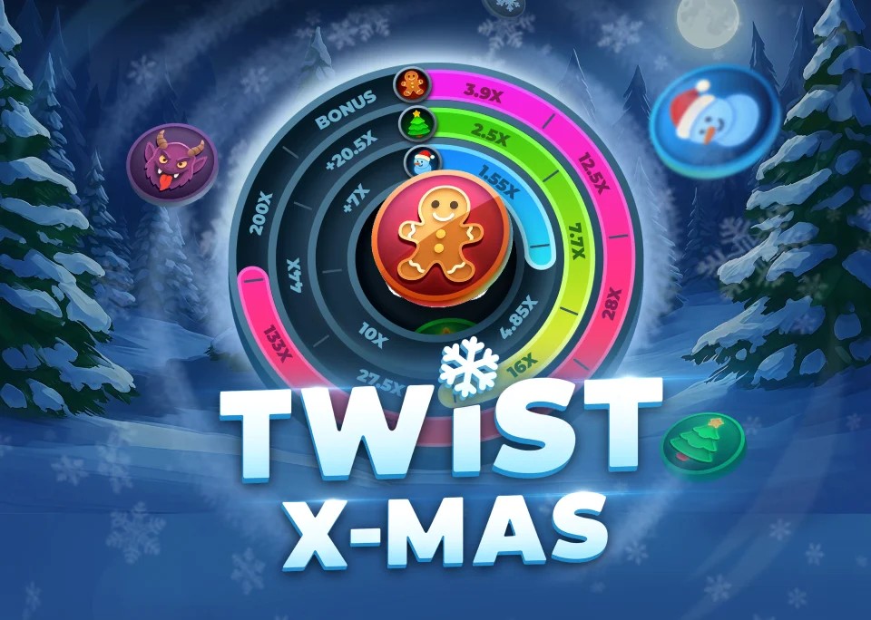 Twist X-mas game by InOut – logo hosted on Luckera Casino